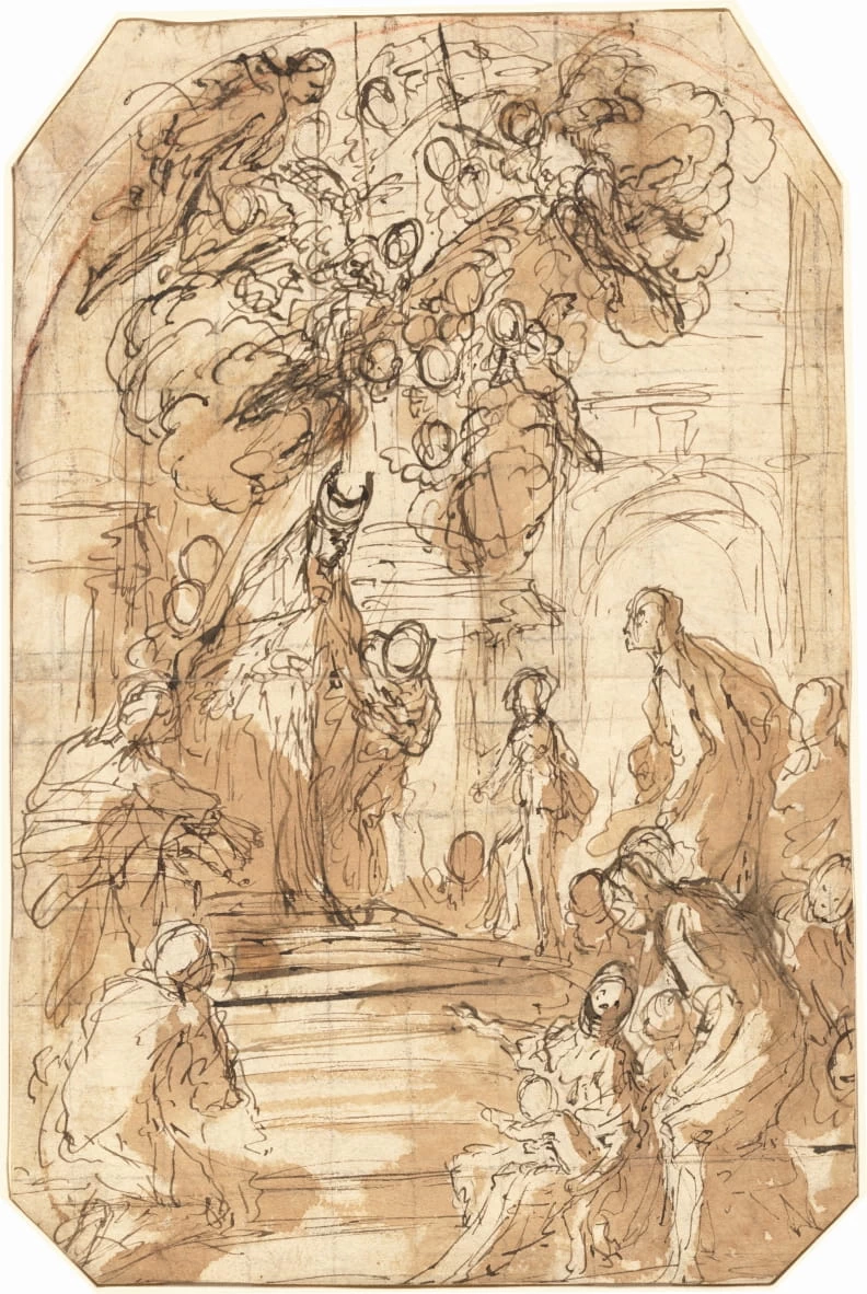 Presentazione della Vergine al Tempio - National Gallery of Art
